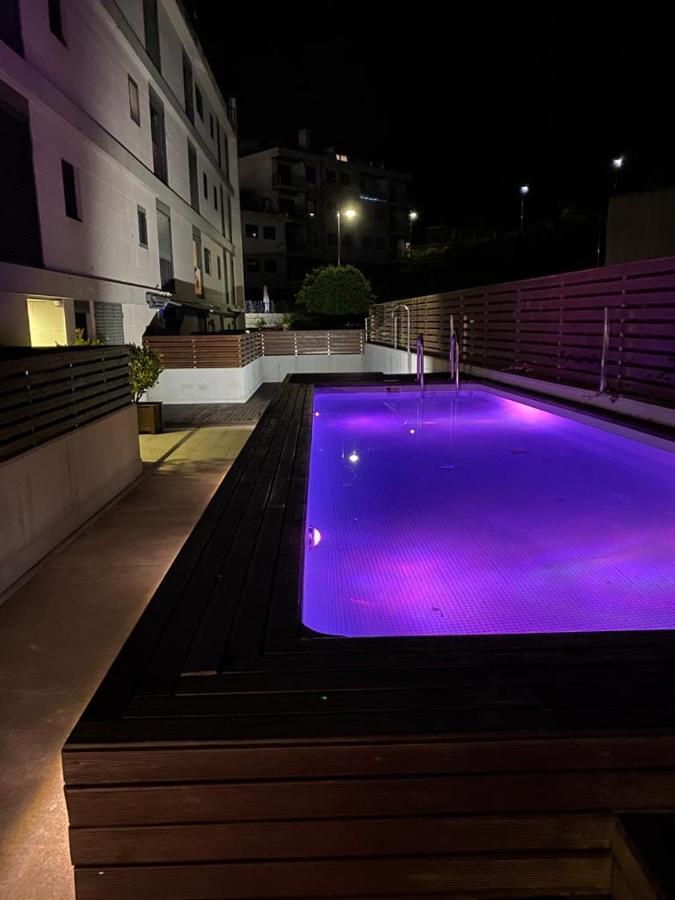 Baiona, Playa Santa Marta, Piscina Apartment Exterior foto